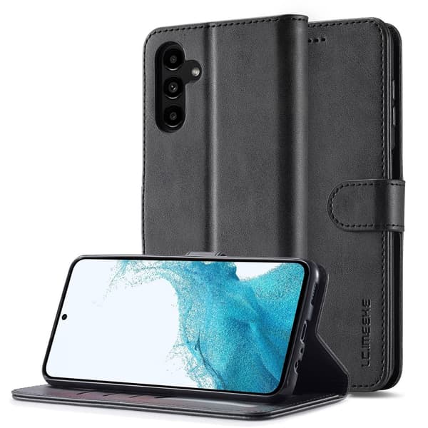 LC.IMEEKE Plånboksfodral Samsung S24 FE - Svart