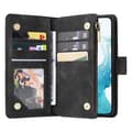 Miniatyrbild 5 av 9: Samsung S25 Multifunktionellt Plånboksfodral Zipper 8-Fack