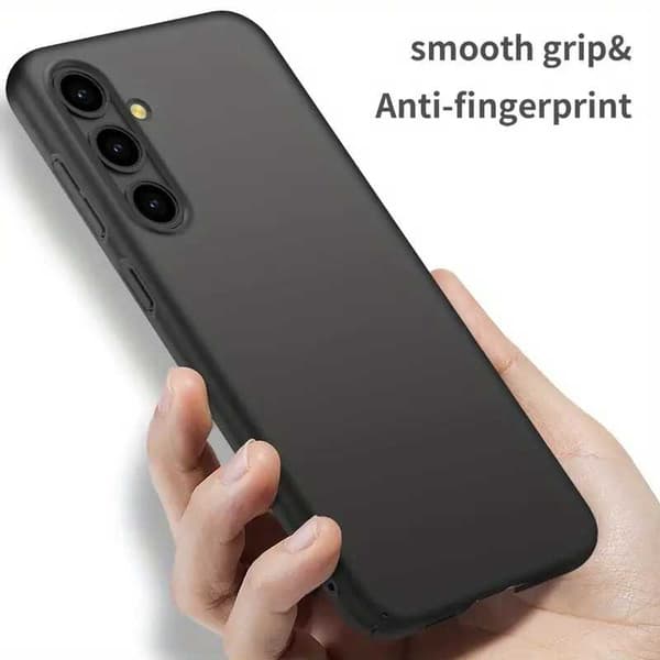 Samsung S25 Plus Ultratunt Mattsvart Skal Basic V2