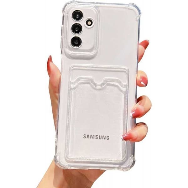 Stöttåligt Skal med Kortfack Förstärkta Hörn Samsung S25
