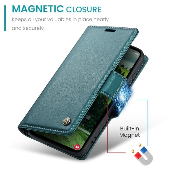 CaseMe Skin Pro Fodral Samsung S25 - Grön