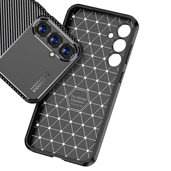 Samsung S25 Stöttåligt Slimmat Skal FullCarbon V4