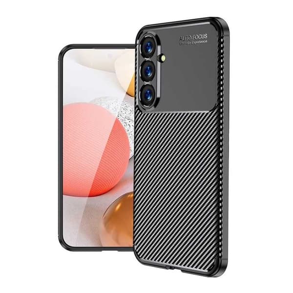 Samsung S25 Stöttåligt Slimmat Skal FullCarbon V4