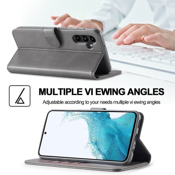 LC.IMEEKE Plånboksfodral Samsung S25 - Grå