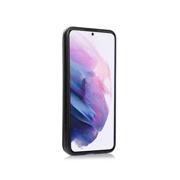 Samsung S25 Stöttåligt Skal Korthållare 3-FACK Flippr - Svart