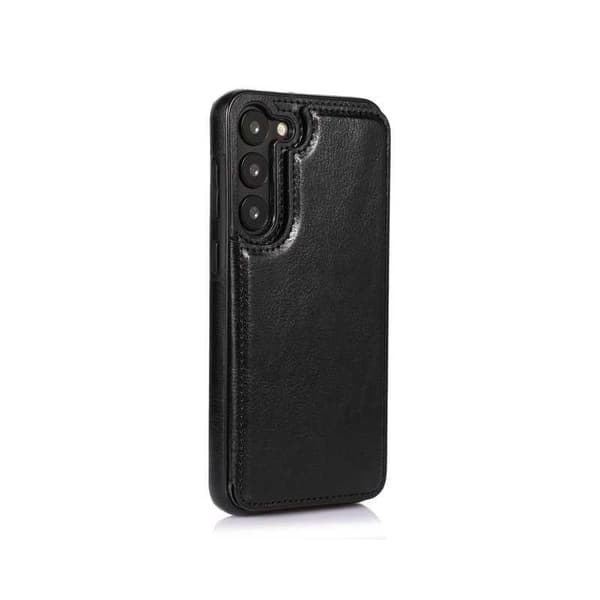 Samsung S25 Stöttåligt Skal Korthållare 3-FACK Flippr - Svart