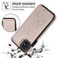 Miniatyrbild 7 av 8: iPhone 11 Stöttåligt Skal Korthållare 3-FACK Flippr V2 - Guld