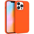 Miniatyrbild 1 av 5: iPhone 12 / 12 Pro Gummibelagd Skal Kameraskydd Liquid - Orange