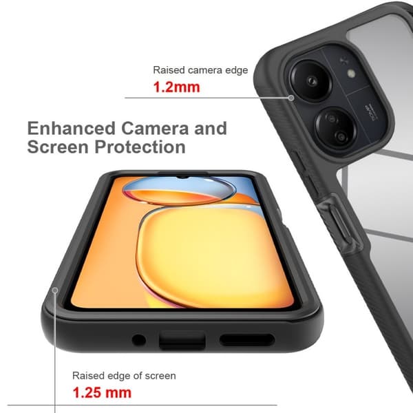 Xiaomi Redmi 13C 4G / 5G Heltäckande Premium 3D Skal ThreeSixty