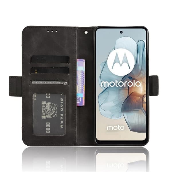 Motorola Moto G35 Plånboksfodral PU-Läder 6-FACK Winston V3