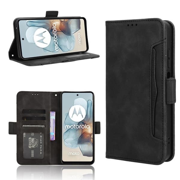 Motorola Moto G35 Plånboksfodral PU-Läder 6-FACK Winston V3
