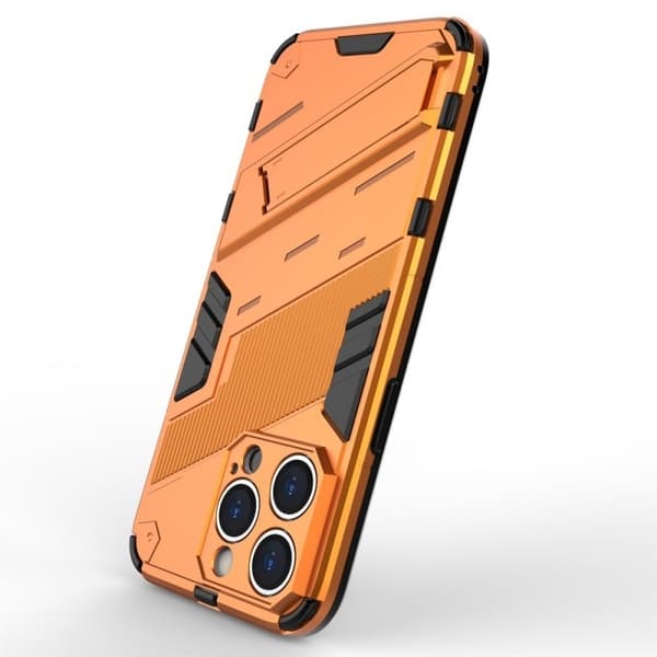 iPhone 16 Pro Stöttåligt Skal med Kickstand ThinArmor V2 - Orange