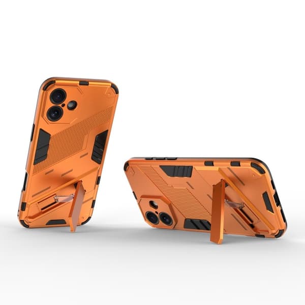 iPhone 16 Stöttåligt Skal med Kickstand ThinArmor V2 - Orange