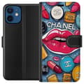 Miniatyrbillede 1 af 3: Apple iPhone 12  Tegnebogsetui Chanel Lips