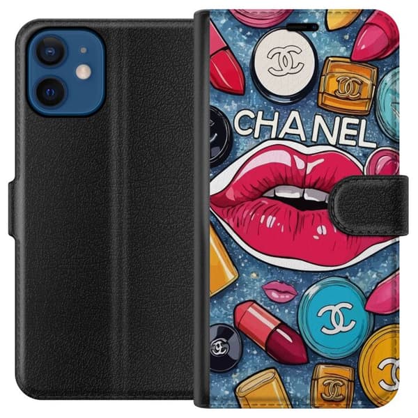 Apple iPhone 12  Tegnebogsetui Chanel Lips