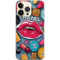 Pikkukuva 1 / 3: Apple iPhone 15 Pro Max Läpinäkyvä kuori Chanel Lips