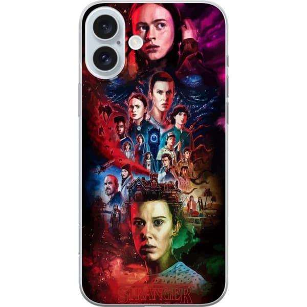 Apple iPhone 16 Plus Genomskinligt Skal Stranger Things 5