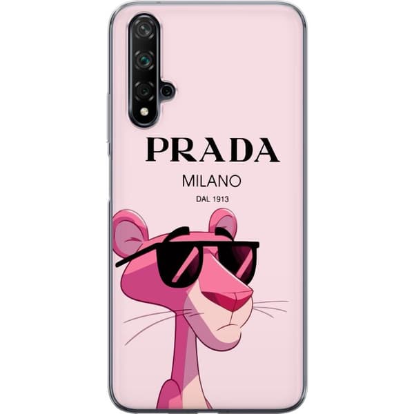 Huawei nova 5T Gjennomsiktig deksel Prada Rosa Panteren