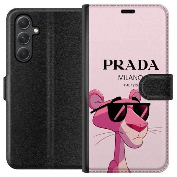 Samsung Galaxy A05s Plånboksfodral Prada Rosa Pantern