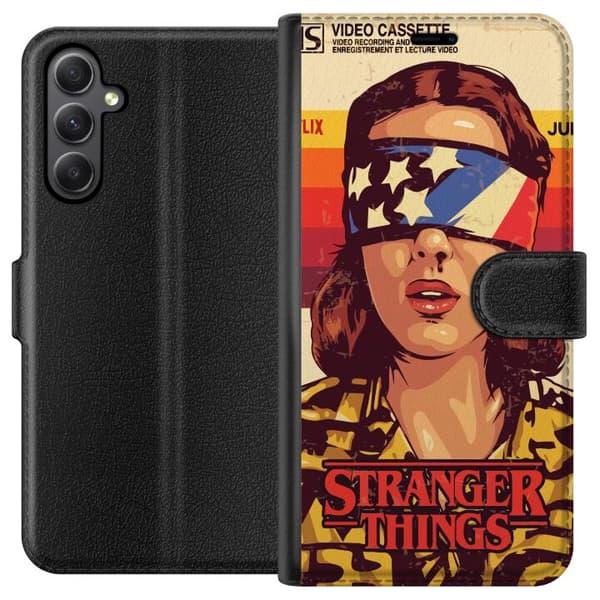 Samsung Galaxy A24 4G Lommeboketui Stranger Things VHS