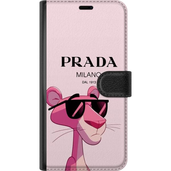 Samsung Galaxy A52 5G Lompakkokotelo Prada Ruusupantteri