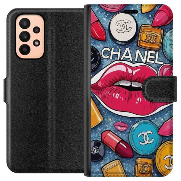 Samsung Galaxy A23 Lommeboketui Chanel Lips