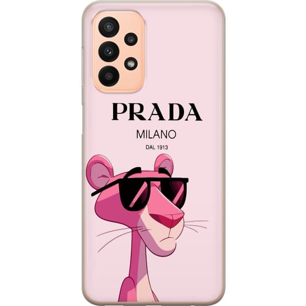 Samsung Galaxy A23 5G Gjennomsiktig deksel Prada Rosa Panteren