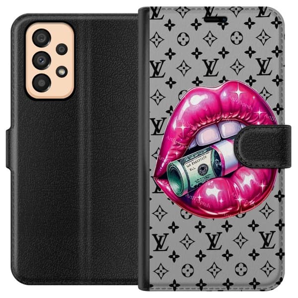 Samsung Galaxy A33 5G Lompakkokotelo LV Money Lip