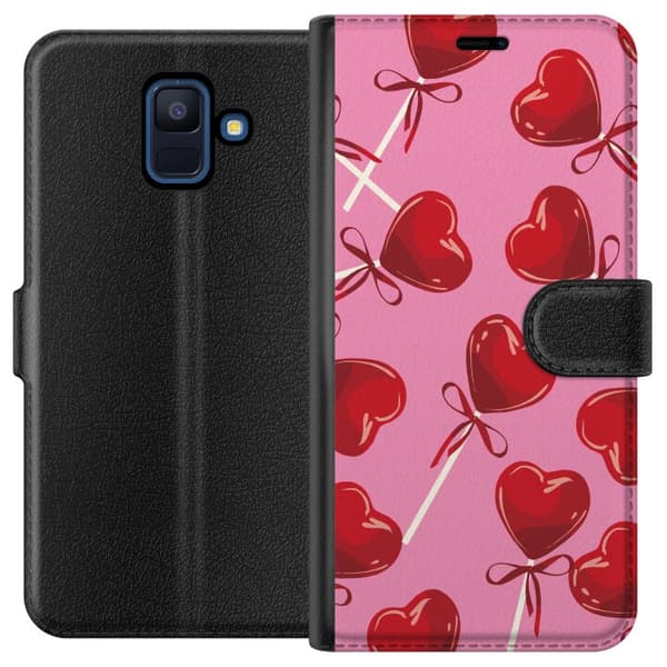 Samsung Galaxy A6 (2018) Lommeboketui Valentinsdagen Klubbe