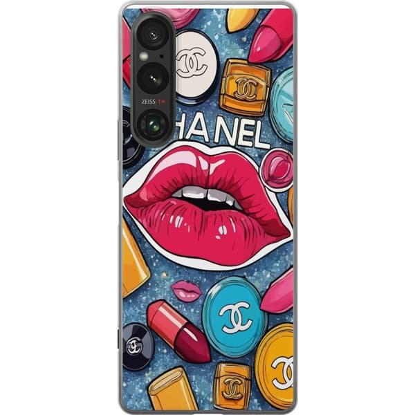 Sony Xperia 1 V Läpinäkyvä kuori Chanel Lips