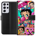 Miniatyrbild 1 av 3: Samsung Galaxy S21 Ultra 5G Plånboksfodral Betty Boop