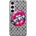 Miniatyrbillede 1 af 3: Samsung Galaxy S23 Gennemsigtig cover LV Money Lip