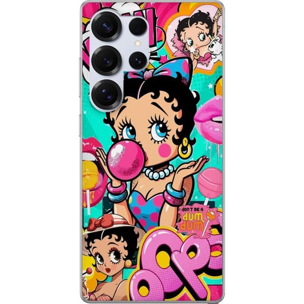Samsung Galaxy S25 Ultra Gjennomsiktig deksel Betty Boop