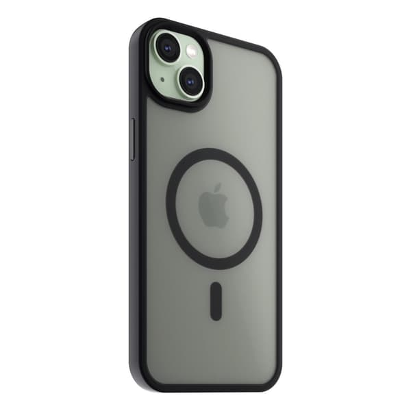 NEXT ONE Mist Shield MagSafe iPhone 15 -kotelo, musta
