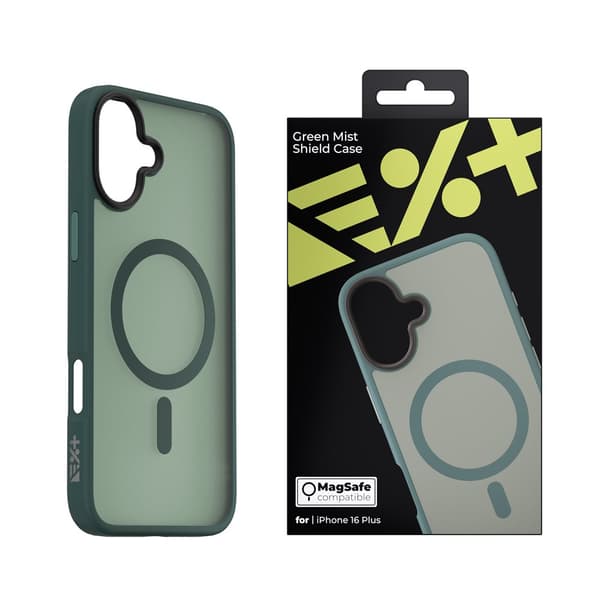 NEXT ONE Mist Shield MagSafe iPhone 16 Plus Cover grøn