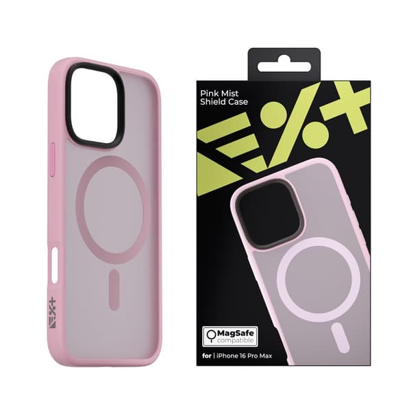 NEXT ONE Mist Shield MagSafe iPhone 16 Pro Max etui Pink