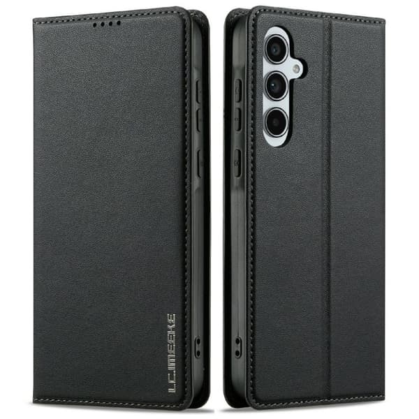 LC.IMEEKE Samsung Galaxy S25 Plånboksfodral - Svart
