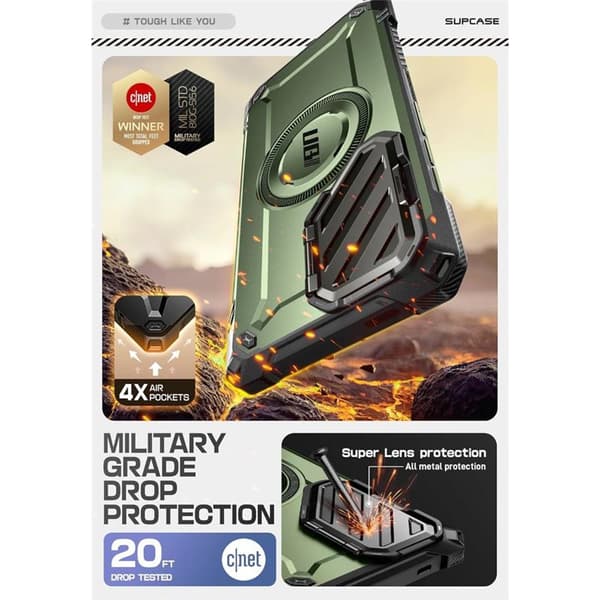 SUPCASE UB Mag XT cover Samsung Galaxy S25 Ultra - Guldan