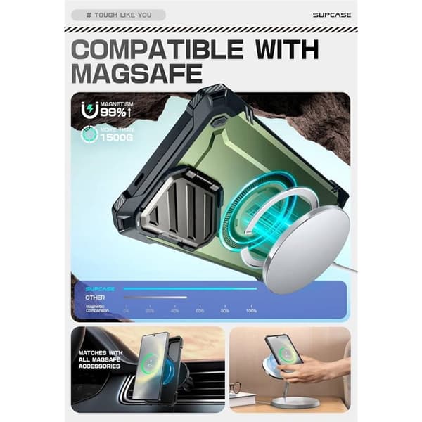 SUPCASE UB Mag XT cover Samsung Galaxy S25 Ultra - Guldan