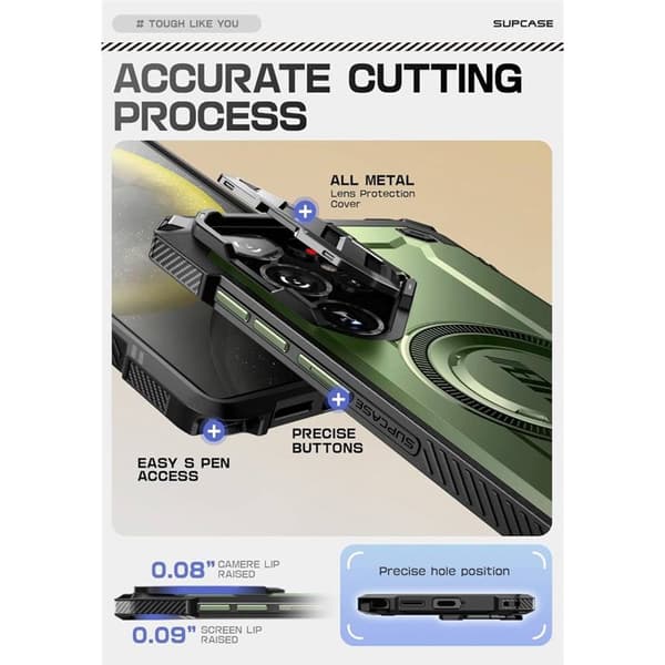 SUPCASE UB Mag XT cover Samsung Galaxy S25 Ultra - Guldan