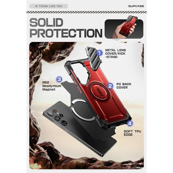 SUPCASE UB Mag XT deksel Samsung Galaxy S25 Ultra - Ruddy