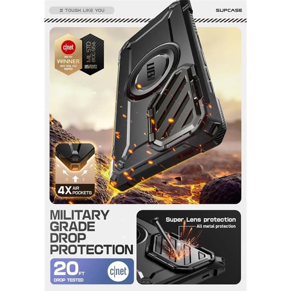 SUPCASE UB Mag XT fodral Samsung Galaxy S25 Ultra - Svart