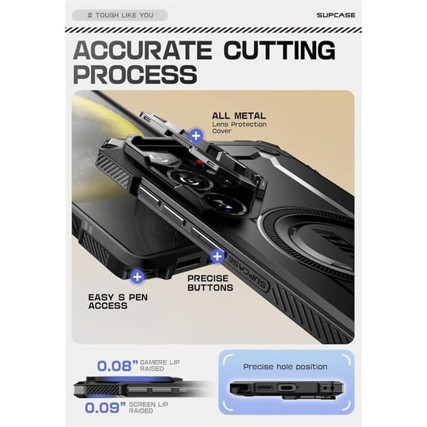 SUPCASE UB Mag XT fodral Samsung Galaxy S25 Ultra - Svart