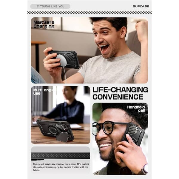 SUPCASE UB Mag XT fodral Samsung Galaxy S25 Ultra - Svart
