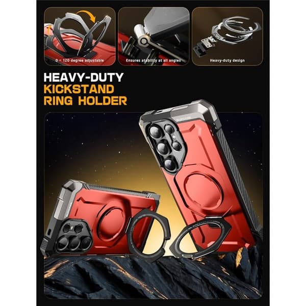 SUPCASE UB Grip skal Samsung Galaxy S25 Ultra - Ruddy