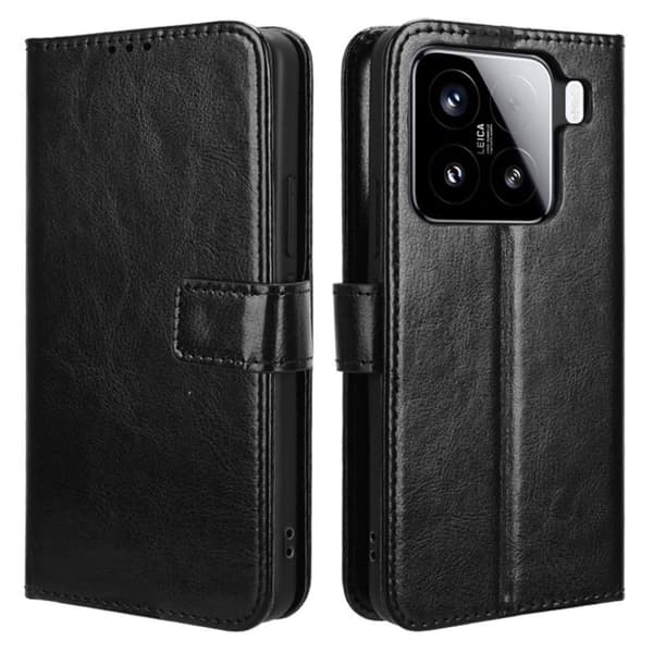 Xiaomi 15 Plånboksfodral - Svart