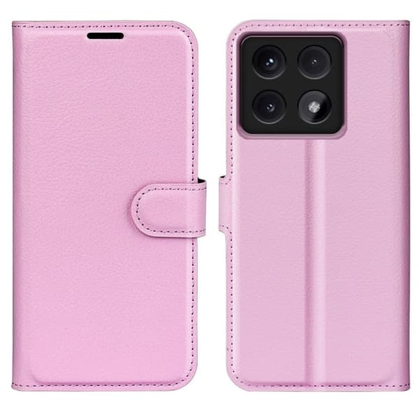 Xiaomi 14T Fodral med magnetisk stängning - Rosa