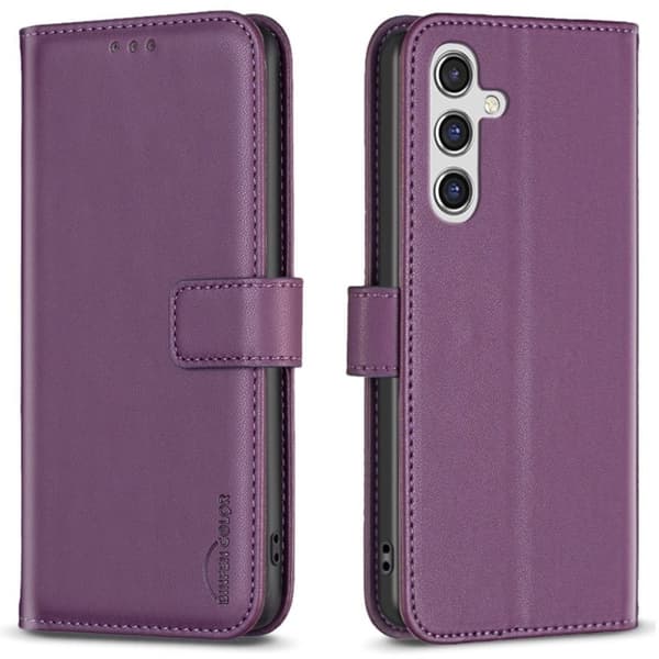 BINFEN COLOR BF17 Samsung Galaxy A36 5G Fodral - Mörklila