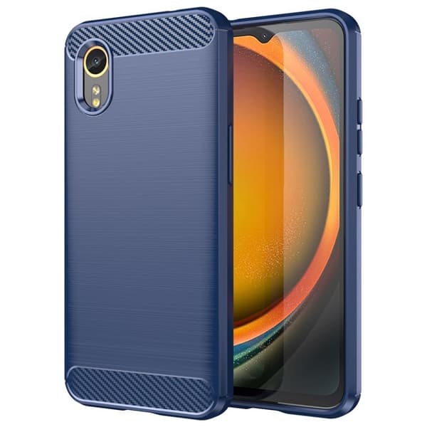 Samsung Galaxy Xcover7 Carbon Skal - Blå