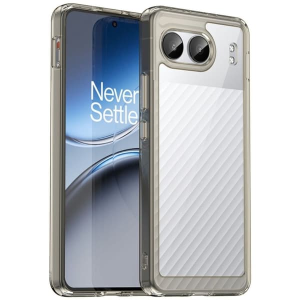 OnePlus Nord 4 Stötsäkert skal - Transparent Grå